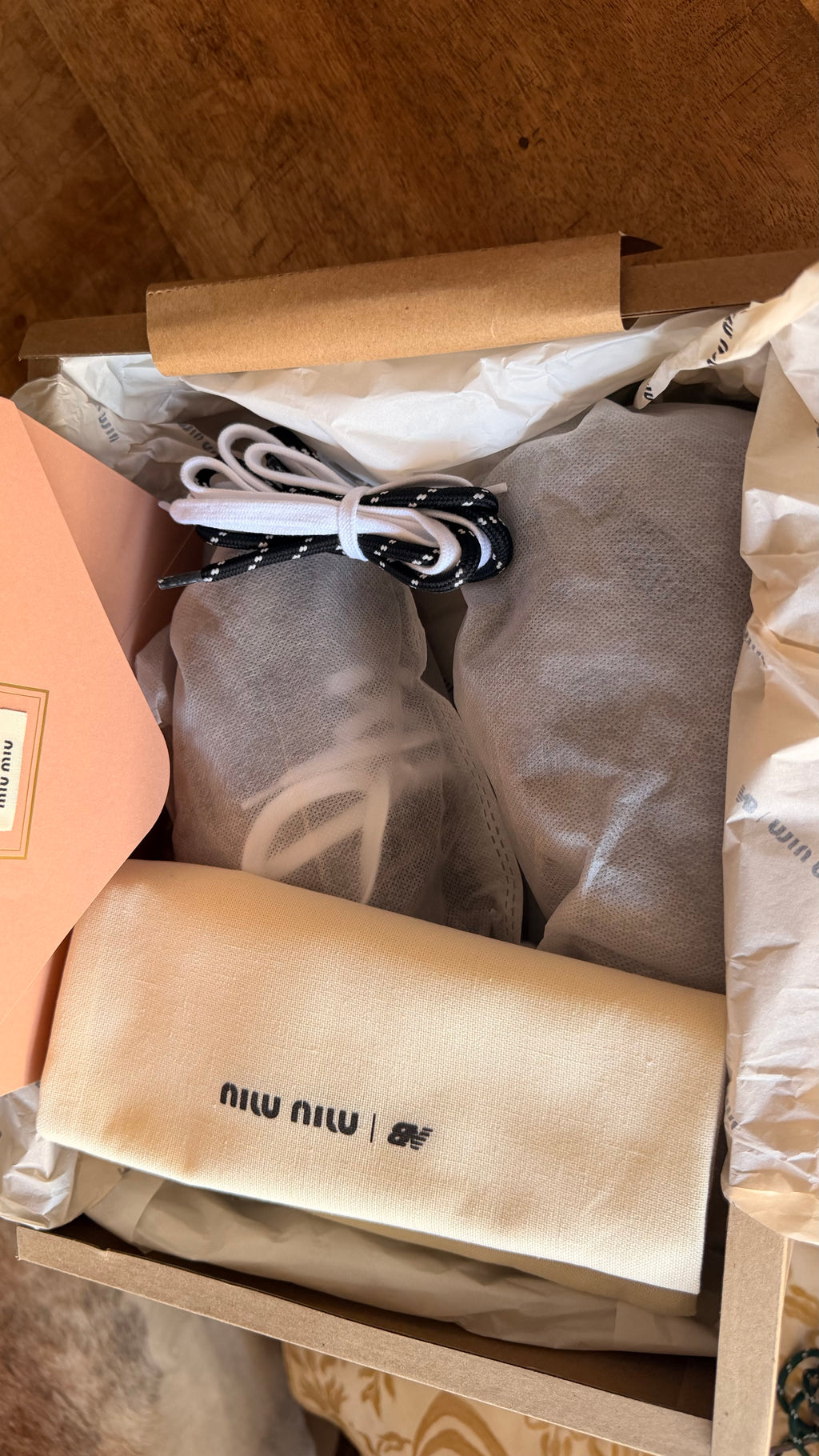 Miu Miu &New Balance Grey Suede Mesh Sneakers Size 39 Unisex