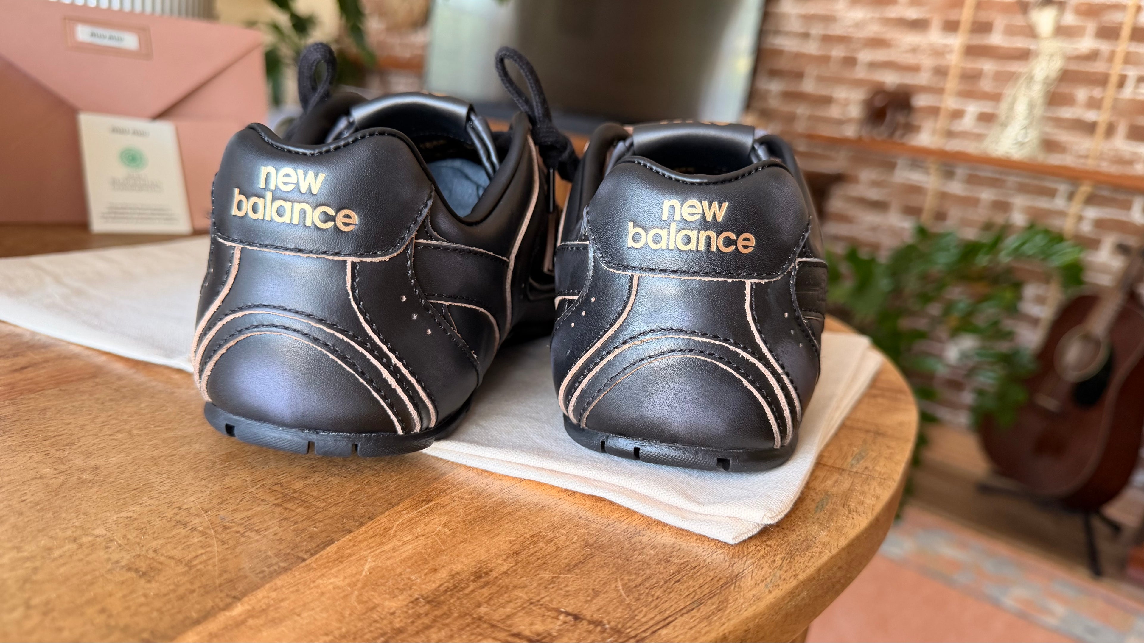 Miu Miu & New Balance Black Age Sneakers Unisex – Sizes 39, 40, 41