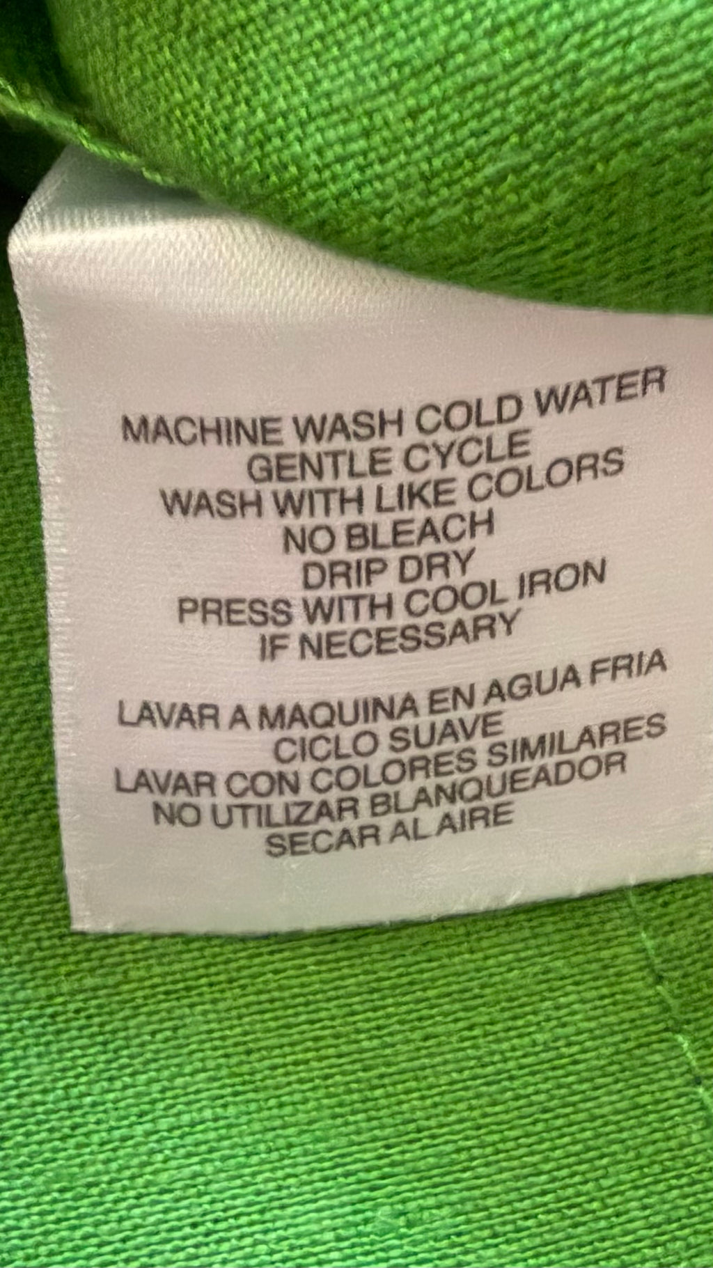 Jones New York Linen Tunic Top Green Embroidered Size 1X Boho